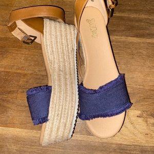 wedge sandals!